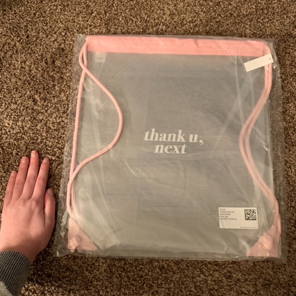 NEW Ariana Grande Thank U Next Gym Bag - Picture 3 of 3